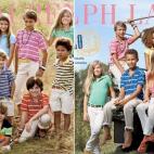 En este anuncio de Ralph Lauren.