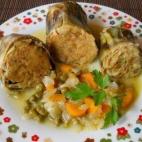 Llevan también guisantes, zanahoria, cebolla y huevo. Mira aquí cómo prepararlas.