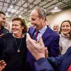 Micheal Martin, líder de Fianna Fail, ganador por escaños