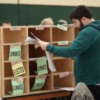Colegio electoral en Cork