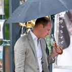 El pr&iacute;ncipe Guillermo visita los homenajes a Diana en el palacio de Kensington, el 30 de agosto de 2017.