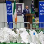 Dando cuenta del recuento en Dublín