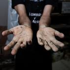 Cuando empez&oacute; en el mundo de la alfarer&iacute;a le costaba, y mucho, &quot;hay m&uacute;sculos de la mano que no ejercitamos y que hay que usarlos con el torno. Tus manos sufren hasta que te acabas adaptando&quot;, dice Jorge a El HuffPo...