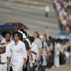 Largas colas para despedir a Castro en La Habana
