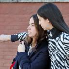 Victoria Federica, hija de la infanta Elena, fumando