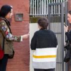 Victoria Federica, hija de la infanta Elena, fumando