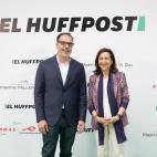 Guillermo Rodr&iacute;guez, y la ministra de Defensa, Margarita Robles