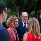 El director de 'El HuffPost', Guillermo Rodr&iacute;guez; la presidenta del Congreso, Meritxell Batet; el portavoz del PSOE en la Asamblea de Madrid, &Aacute;ngel Gabilondo; la periodista Esther Palomera y el diputado del PP Pablo Montesinos