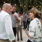 Ignacio Gonz&aacute;lez Veta (Jueces para la Democracia) y Dolores Delgado, ministra de Justicia