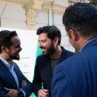 Fernado de P&aacute;ramo (Ciudadanos), Antonio Ruiz Valdivia ('El HuffPost') y Aitor Rodr&iacute;guez (Ciudadanos)