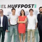 Guillermo Rodr&iacute;guez, &Iacute;&ntilde;igo Errej&oacute;n, Rita Maestre, Eduardo Rubi&ntilde;o y Antonio Ruiz Valdivia