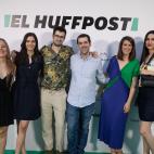 Virginia Sarabia (Upday), Mar&iacute;a Mu&ntilde;oz (Upday), Cristian Caraballo (Upday), Rodrigo Carretero ('El HuffPost'), Laura Riestra ('El HuffPost') y Flavia Farraces (Upday)