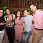 Isidro Montalvo, Jes&uacute;s Blanqui&ntilde;o, Puri Beltr&aacute;n, Carlos L&oacute;pez y Guillermo Mart&iacute;n