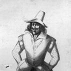 Dibujo del personaje histórico.