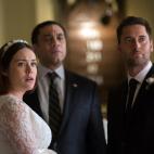 Los números 042983 corresponden a la fecha de nacimiento de Megan Boone. Megan Boone, que interpreta a Elizabeth Keene, nació el 29 de abril de 1983.