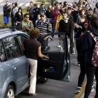 Piquetes informativos cortan el paso está mañana en una de las tres entradas del campus de la Universidad de Murcia