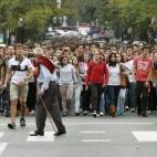 Manifestación en Bilbao, contra los recortes en educación y la LOMCE.