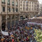 Miles de estudiantes universitarios y de secundaria, contra la sentencia del proc&eacute;s