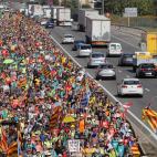 Miles de participantes en la marcha