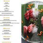 PRECIO: - Menú especialidades: 124 euros por persona