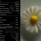 PRECIO: El restaurante no ofrece menú degustación, pero aquí se pueden consultar los platos que componen la carta y sus precios.