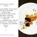 PRECIO: - El bosque en la mesa (12 servicios): 53 euros - El bosque en la mesa (17 servicios): 72 euros