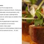 PRECIO: - Menú clásico: 32,5 euros (con vinos, 47,5 euros) - Menú corto: 40 euros (con vinos, 61 euros) - Menú degustación: 60 euros (con vinos, 87 euros)