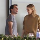 Con jersey beige de la colección SRPLS en Casas Novas (A Coruña)