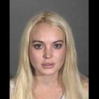 El retrato de Lindsay de octubre de 2011, acusada de violar su libertad condicional.