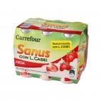 Sanus LCasei sabor fresa Carrefour.