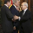 Jesús Posada, Pío García Escudero y el expresidente de la Generalitat José Montilla.