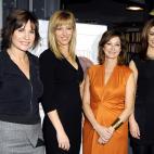 En la misma presentación, de izquierda a derecha, García Campoy con Susana Griso, Ana Rosa Quintana y Mariló Montero.