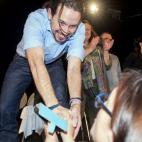 Pablo Iglesias, en el Palma Arena.