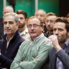 Leopoldo Barreda, Alfonso Alonso y Borja Sémper, en Vitoria.