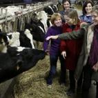 Las ministras Ana Pastor e Isabel García Tejerina, en Pontevedra.