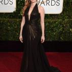 Jessica Chastain, nominada a mejor actriz de reparto por A Most Violent, de Atelier Versace.
