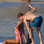 Aitana y Miguel Bernardeau, de vacaciones en Ibiza