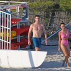 Aitana y Miguel Bernardeau, vacaciones en Ibiza.