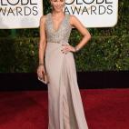 Con vestido de Elie Saab.