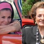 Carmen Sevilla en 1966 a los 36 a&ntilde;os y en 2010 a los 79 a&ntilde;os.