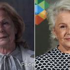 Lola Herrera en 1981 a los 46 años y en 2019 a los 84.