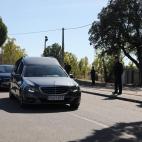 Llegada de los restos del dictador a Mingorrubio.