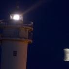 Eclipse de luna en Fuerteventura (Espa&ntilde;a)