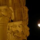Eclipse de luna en la Plaza de San Marcos, Venecia (Italia)