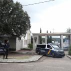 Vista del exterior del cementerio de Mingorrubio, en El Pardo, Madrid, donde serán trasladados los restos mortales de Francisco Franco.