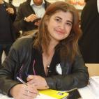 La escritora Luc&iacute;a Etxebarr&iacute;a