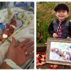 "Mi hijo Elijah nació cuando llevaba embarazada 30 semanas y un día, exactamente. Rompí aguas a las 24 semanas y tuve que pasar seis semanas más en el hospital hasta que nació. Por culpa de una restricción del crecimiento intrauterino (RCI...