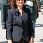 En un acto de conmemoración de la entrada de mujeres en la Guardia Civil, en septiembre de 2018.