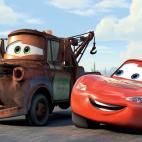 'Cars' (2006), producida por Pixar, dirigida y co-escrita por John Lasseter y distribuida por Walt Disney Pictures.