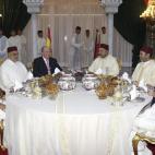 En una de las cenas oficiales.